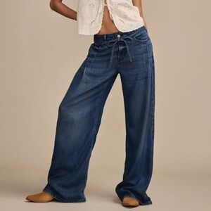 Lucky Legend Liquid Denim Luxe Palazzo